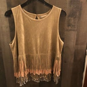 Chelsea & Violet Bohemian Top, NEW Dillard's TAGS